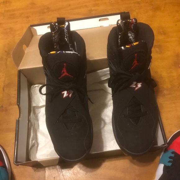 Air Jordan 8 retro /vrsty rd-white-bright-concord - Picture 2 of 2